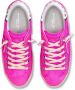 Philippe Model Ambachtelijk Roze Suède Dames Prsx Laag Pink Dames - Thumbnail 5