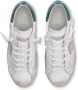 Philippe Model Retro Stijl Sneakers Vrouwen Wit Blauw White Dames - Thumbnail 5