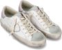 Philippe Model Wit Roze Logo Patch Sneakers White Dames - Thumbnail 10