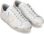 Philippe Model Sneakers met versleten effect en logo White Dames - Thumbnail 10