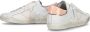 Philippe Model Sneakers met versleten effect en logo White Dames - Thumbnail 14