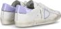 Philippe Model Logo Sneakers met versleten effect White Dames - Thumbnail 4