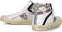 Philippe Model Ambachtelijk geïnspireerde Prsx hoge sneakers voor vrouwen White Dames - Thumbnail 12