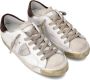 Philippe Model Low-Top Sneakers Prsx Low Metal Silver Sneaker in wit - Thumbnail 7