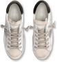 Philippe Model Low-Top Sneakers Prsx Low Metal Silver Sneaker in wit - Thumbnail 9
