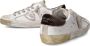 Philippe Model Low-Top Sneakers Prsx Low Metal Silver Sneaker in wit - Thumbnail 11