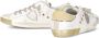 Philippe Model Witte Veterschoenen met Distressed Finish White Dames - Thumbnail 14