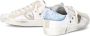Philippe Model Lage Damesneakers in Chantilly Leer Multicolor Dames - Thumbnail 7