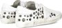 Philippe Model Geperforeerde leren sneakers voor vrouwen White Dames - Thumbnail 4