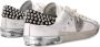 Philippe Model Gestudde Tennissneakers Wit Zwart White - Thumbnail 25