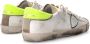 Philippe Model Vintage Skate Sneakers Wit Geel White Heren - Thumbnail 8
