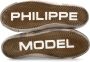 Philippe Model Vintage Skate Sneakers Wit Geel White Heren - Thumbnail 10