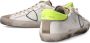 Philippe Model Vintage Skate Sneakers Wit Geel White Heren - Thumbnail 11