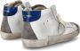 Philippe Model Vintage leren sneakers met spiegeleffect White Heren - Thumbnail 3