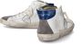 Philippe Model Vintage leren sneakers met spiegeleffect White Heren - Thumbnail 6