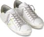 Philippe Model Witte lage top sneakers met verontrustende details White Heren - Thumbnail 3