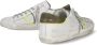 Philippe Model Witte lage top sneakers met verontrustende details White Heren - Thumbnail 7