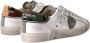 Philippe Model Witte Tennissneakers met Neon Piping White Heren - Thumbnail 4