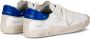 Philippe Model Witte Vetersneakers met Distressed Finish White Heren - Thumbnail 5