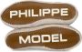 Philippe Model Witte Vetersneakers met Distressed Finish White Heren - Thumbnail 7
