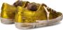 Philippe Model Gouden Straat Sneakers voor Vrouwen Yellow Dames - Thumbnail 4