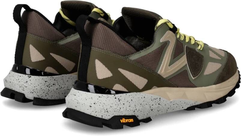 Philippe Model Sneakers Rocx Running Green Heren