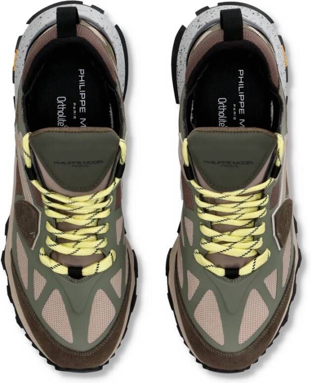 Philippe Model Sneakers Rocx Running Green Heren