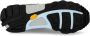 Philippe Model Groen Multikleur Rocx Leren Lage Sneakers Grijs Heren - Thumbnail 5