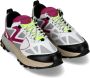 Philippe Model Rocx Sneakers Wit en Cyclamen White Dames - Thumbnail 3