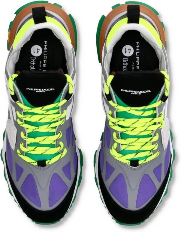 Philippe Model Sneakers Rocx Running Multicolor Heren