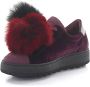 Philippe Model Budapester Sneakers Rood Dames - Thumbnail 2