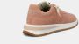 Philippe Model Leren Sneaker Pink Dames - Thumbnail 11