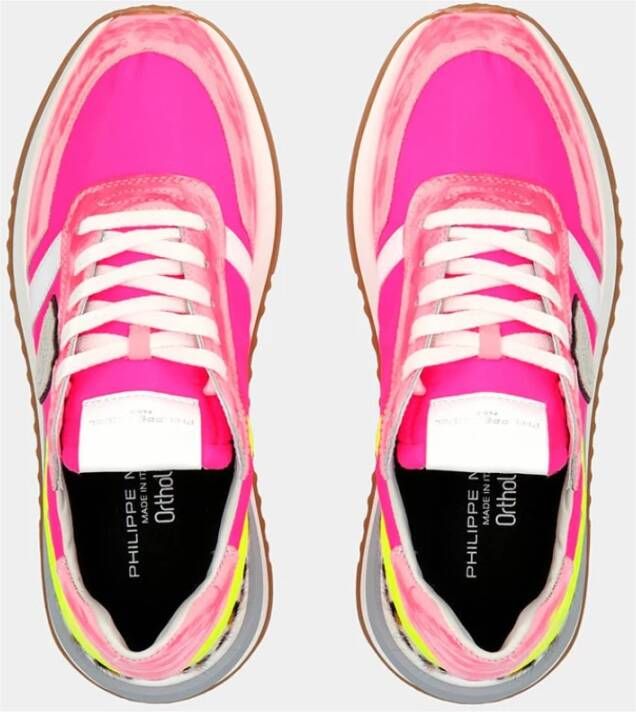 Philippe Model Tropez 2.1 Dames Hardloopschoen Roze Dames