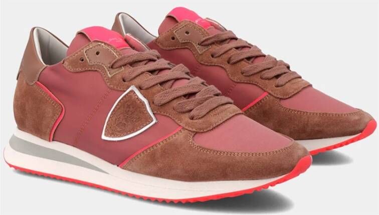 Philippe Model Trpx Lage Dames Sneakers Roze Dames