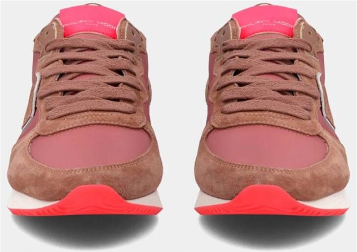 Philippe Model Trpx Lage Dames Sneakers Roze Dames