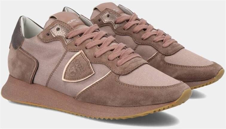 Philippe Model Trpx Lage Dames Sneakers Roze Dames