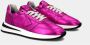 Philippe Model Mesh en leren sneakers met 3 5 cm zool Pink Dames - Thumbnail 9