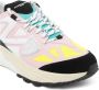 Philippe Model Rocx Sneaker in Roze en Beige Multicolor Dames - Thumbnail 5