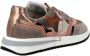 Philippe Model Grijs Roze Camouflage Sneakers Roze Dames - Thumbnail 7