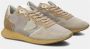 Philippe Model Stijlvolle lage top sneakers in grijs bruin en wit - Thumbnail 4
