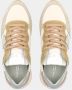 Philippe Model Stijlvolle Sneakers met Bruine EVA Zool Beige Dames - Thumbnail 5