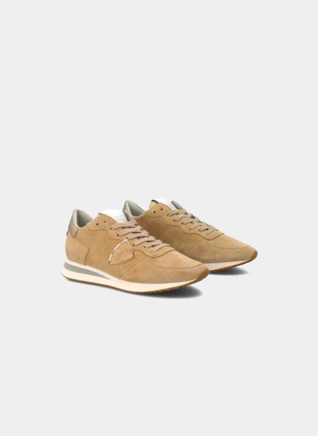 Philippe Model Trpx Hardloopschoenen Beige Dames