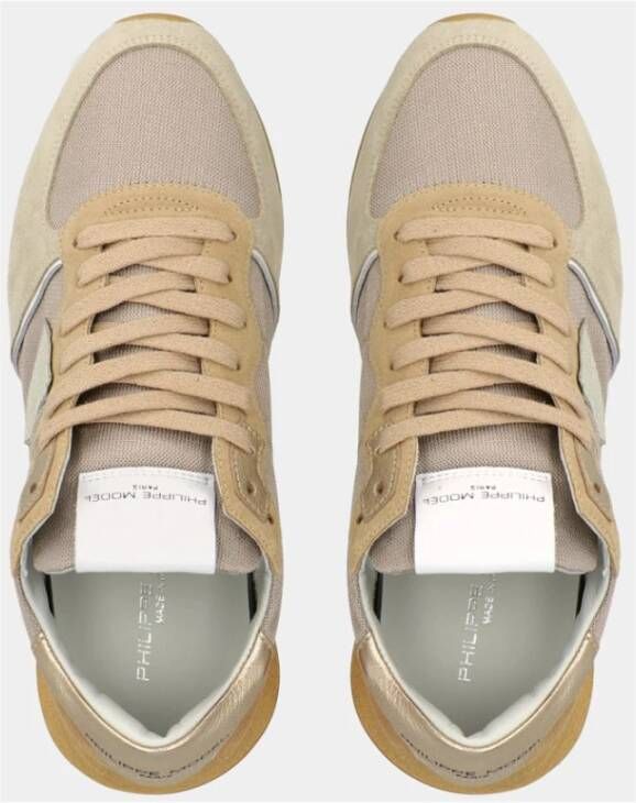 Philippe Model Trpx Hardloopschoenen Beige Dames