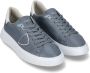 Philippe Model Blauwe Suède Lichtgewicht Sneakers Blue Heren - Thumbnail 3