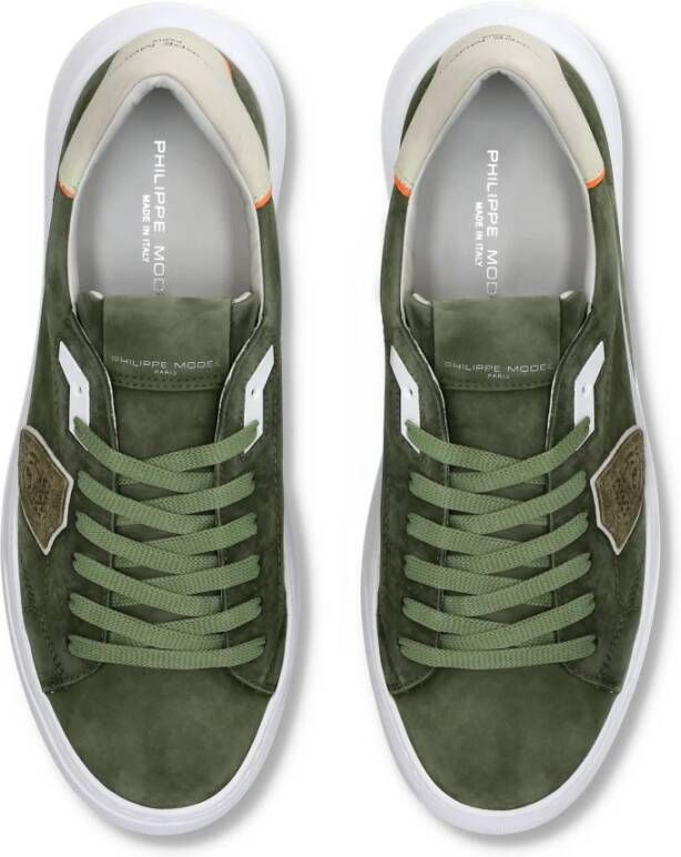 Philippe Model Sneakers Tempel Tennis Green Heren