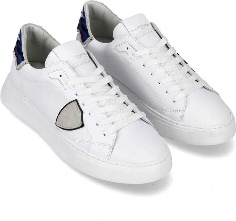 Philippe Model Sneakers Tempel Tennis White Heren