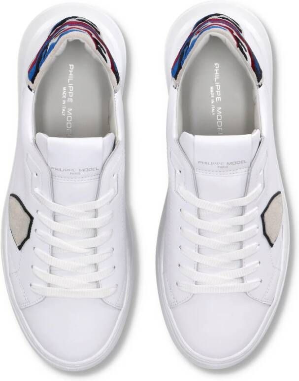 Philippe Model Sneakers Tempel Tennis White Heren