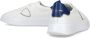 Philippe Model Eenvoudige Temple Sneakers met Vetersluiting White Heren - Thumbnail 8