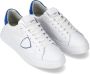Philippe Model Witte Blauwe Temple Sneakers Ode Frankrijk Multicolor Heren - Thumbnail 12