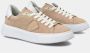 Philippe Model Temple Sneakers Trendy en Comfortabel Beige Dames - Thumbnail 3